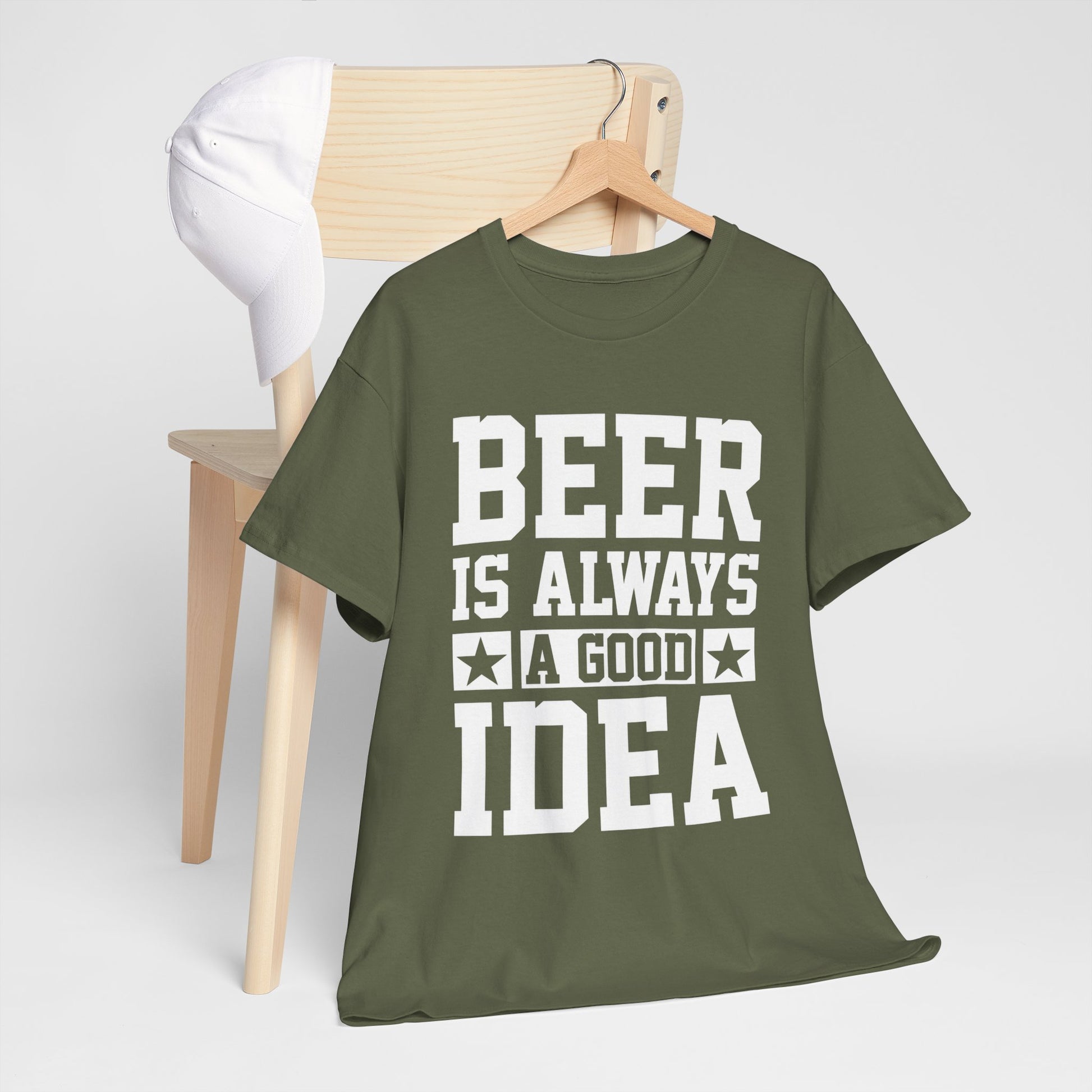 Beer is Always a Good Idea Unisex Heavy Cotton Tee