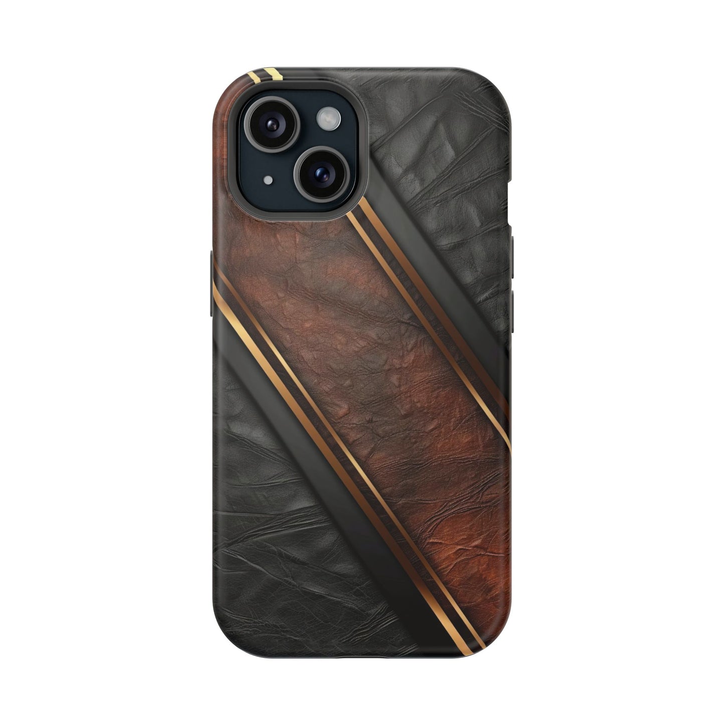 Stylish Leather Texture Magnetic Tough Cases