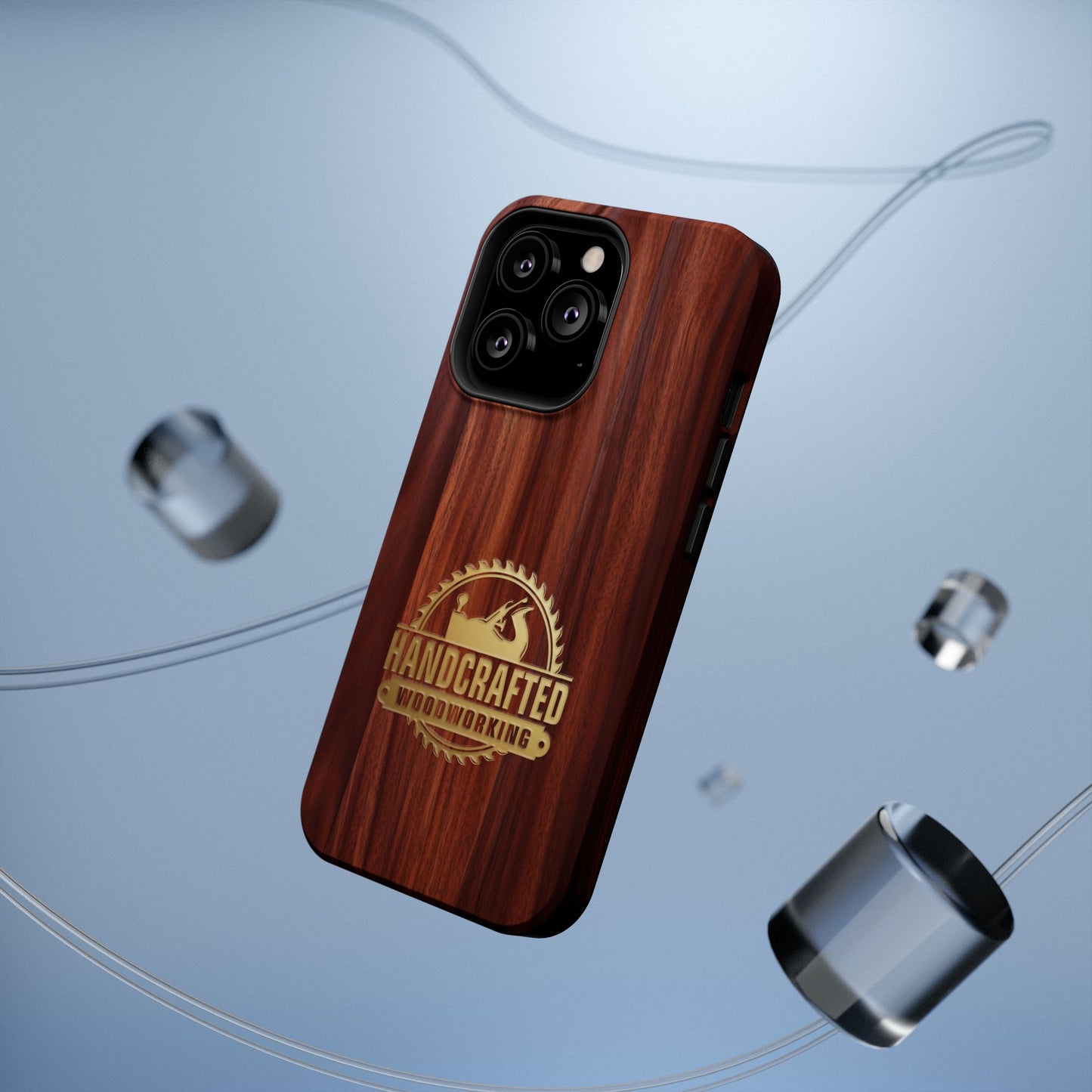 Woodworking Logo Magnetic iPhone Case