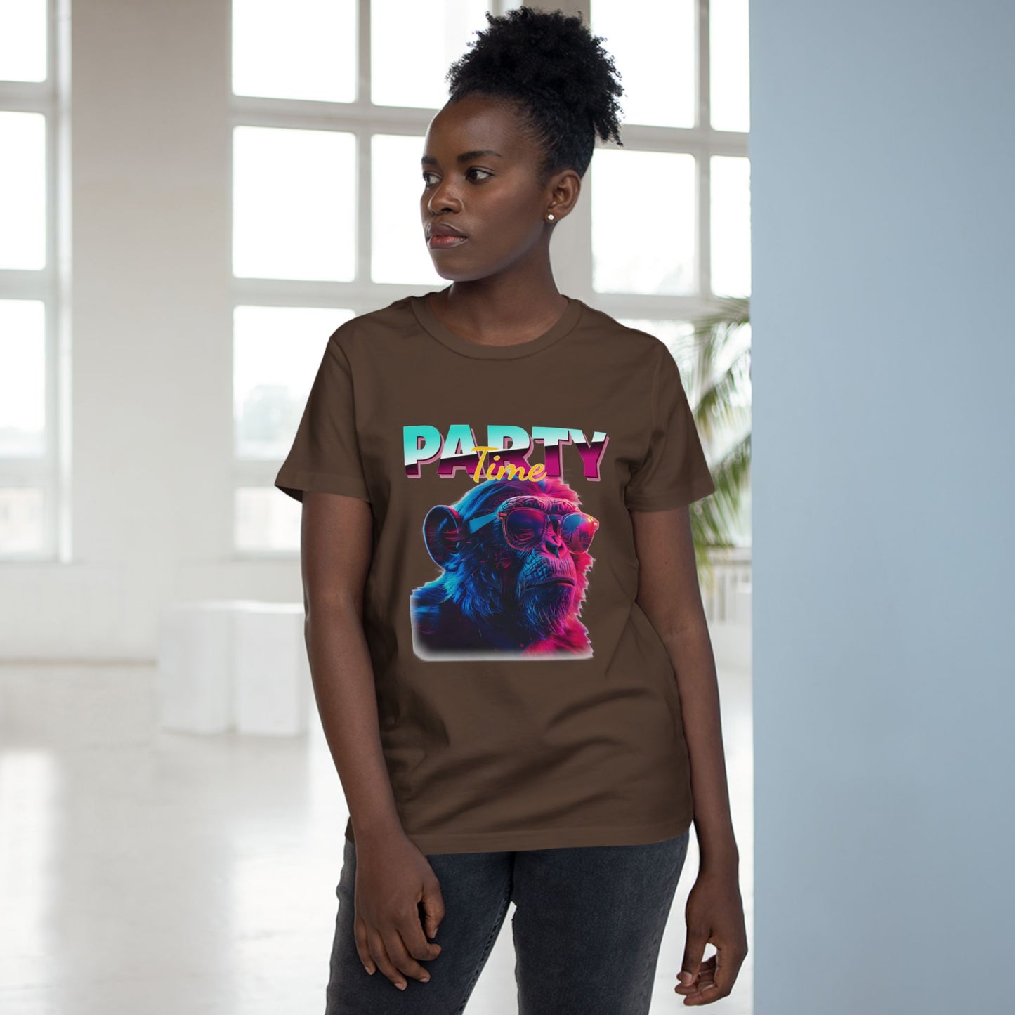 Party Time Women’s Maple Tee