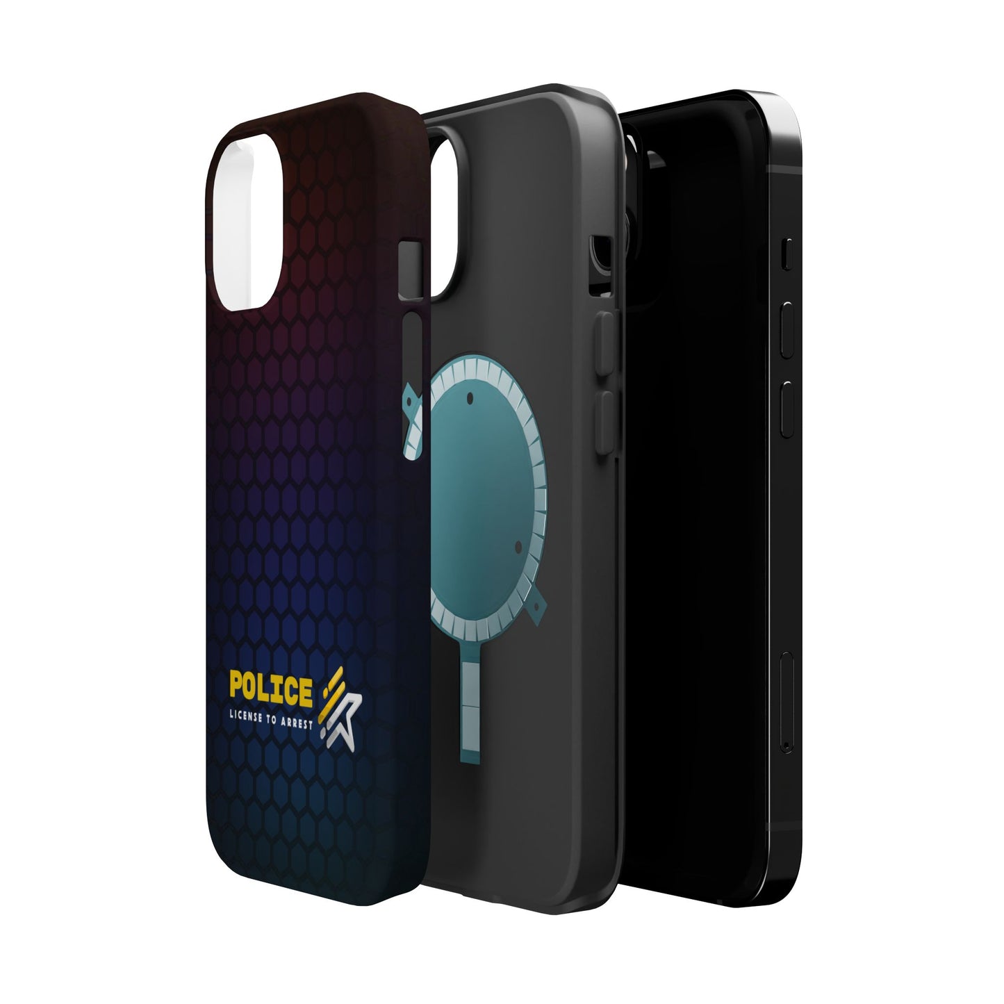 Police Magnetic iPhone Cases, License To Arrest