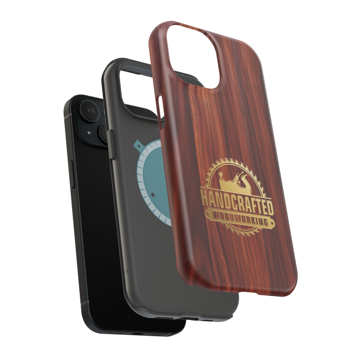 Woodworking Logo Magnetic iPhone Case