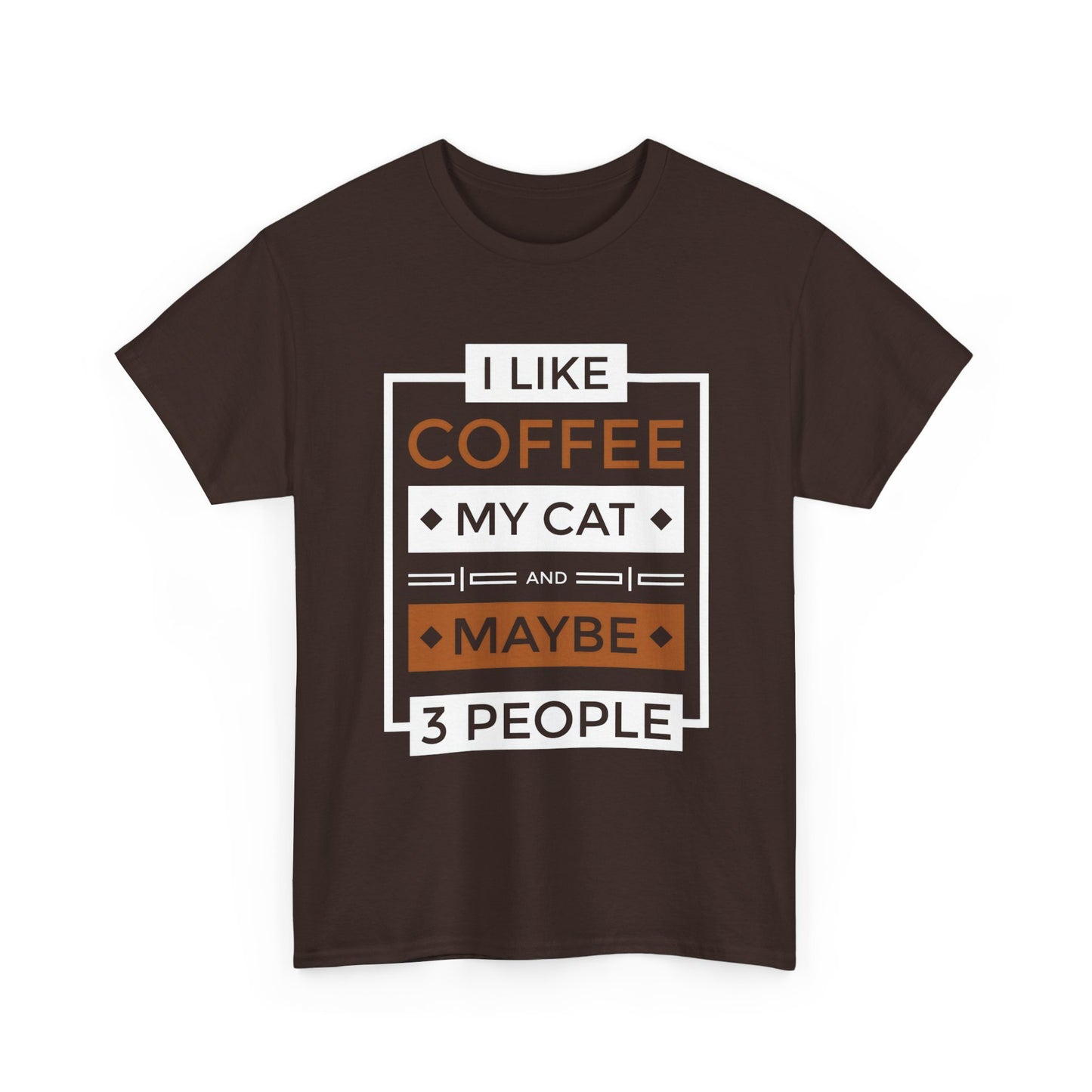 Coffee Cat Lover T-shirt, Funny Graphic Tee