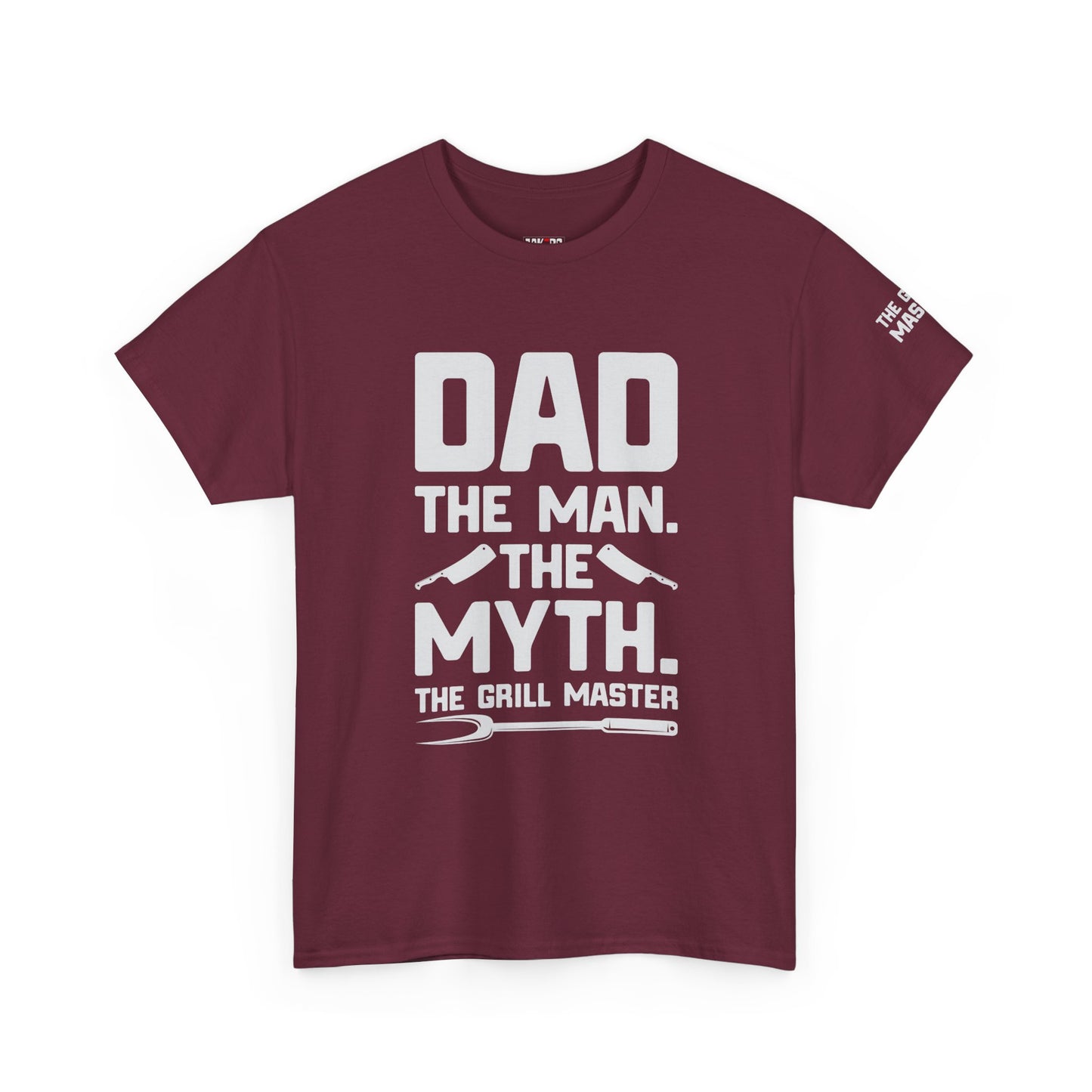 Dad The Man The Myth Grill Master Tee