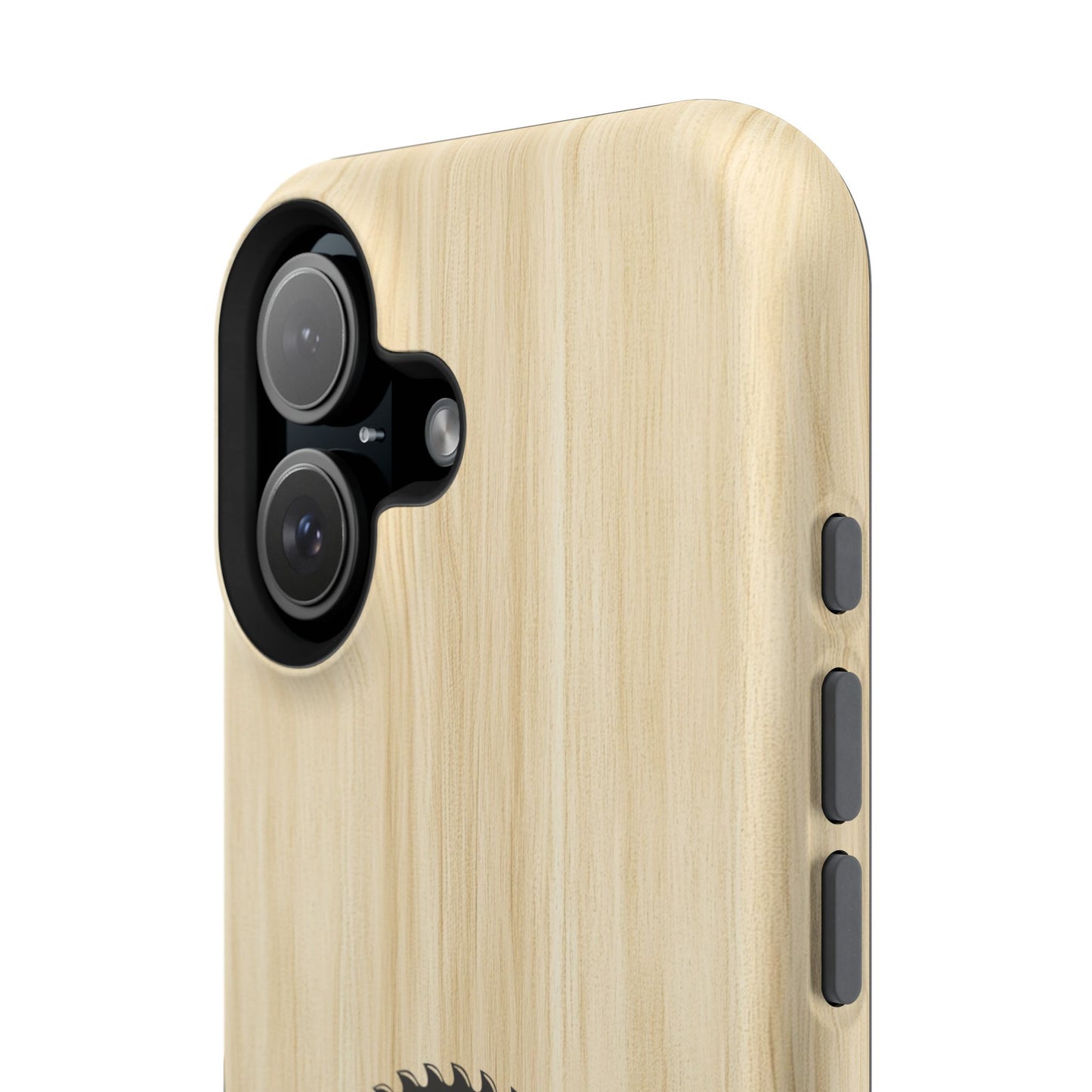 Handcrafted Woodworking Logo Magnetic Phone Cases