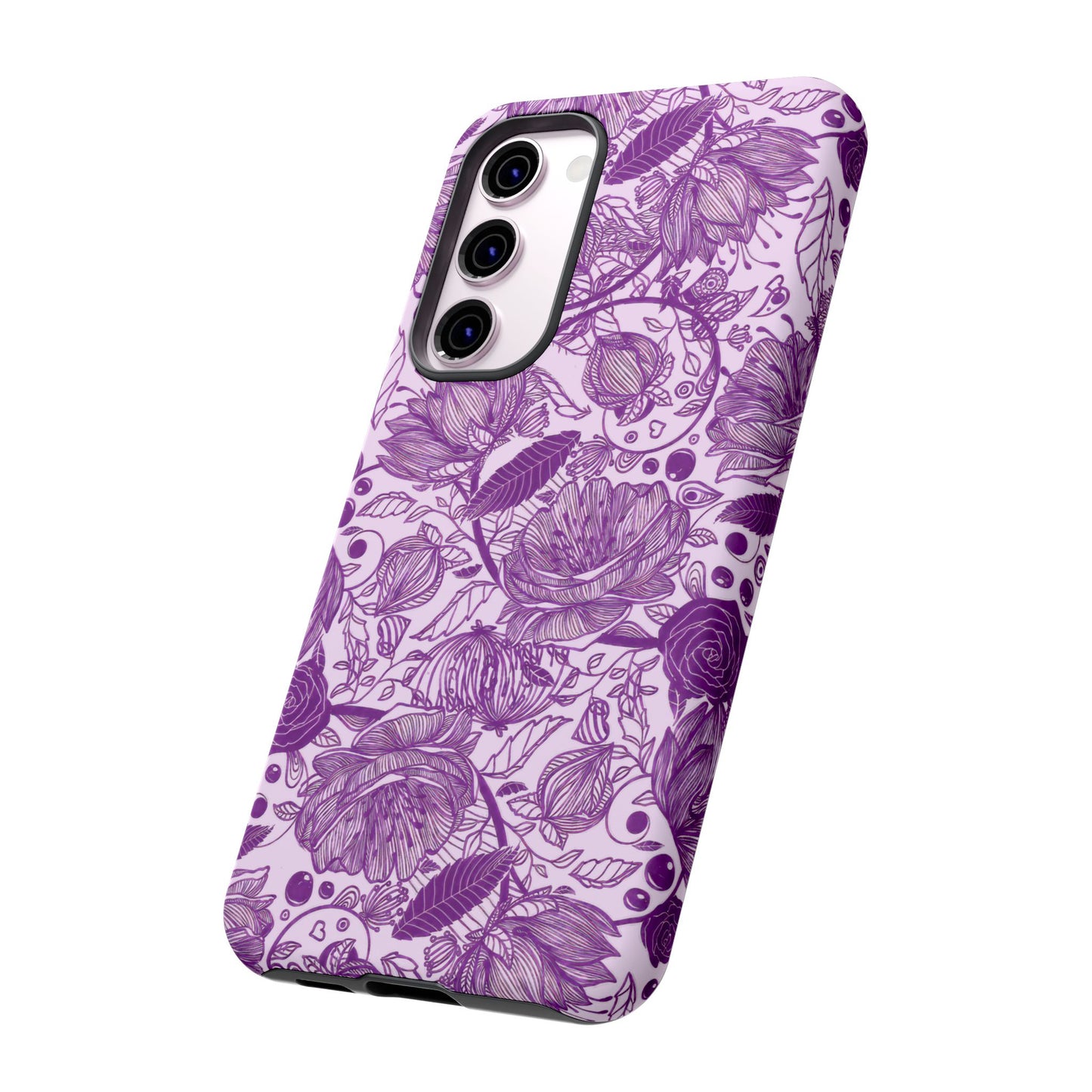 Graphical Garden: Purple Edition Tough Cases