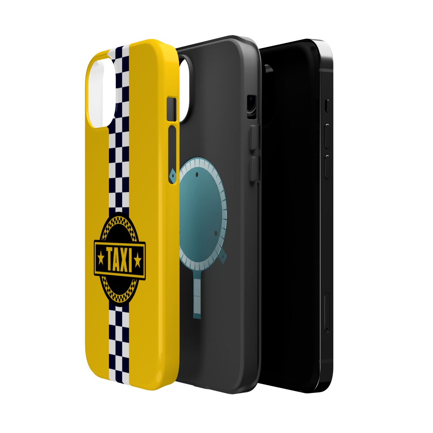 City Taxi Magnetic iPhone Cases