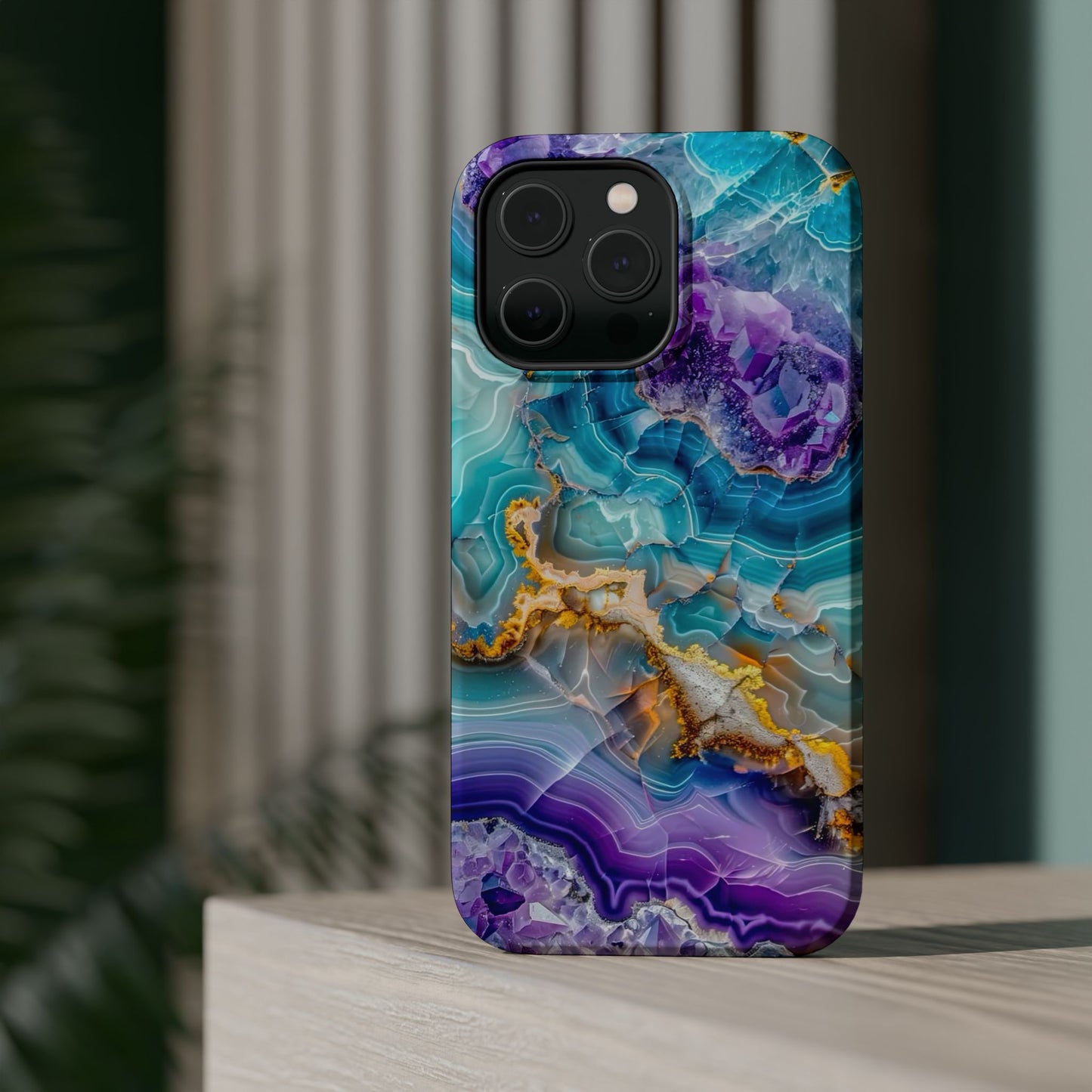 Turquoise Veil Magnetic Phone Case