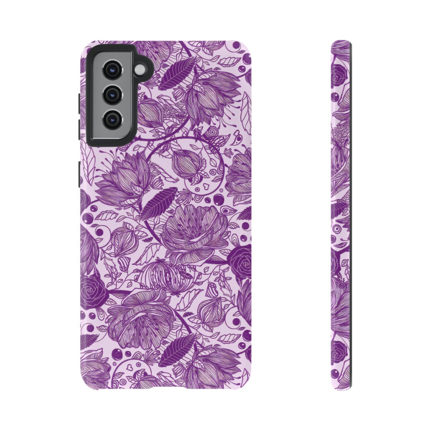 Graphical Garden: Purple Edition Tough Cases