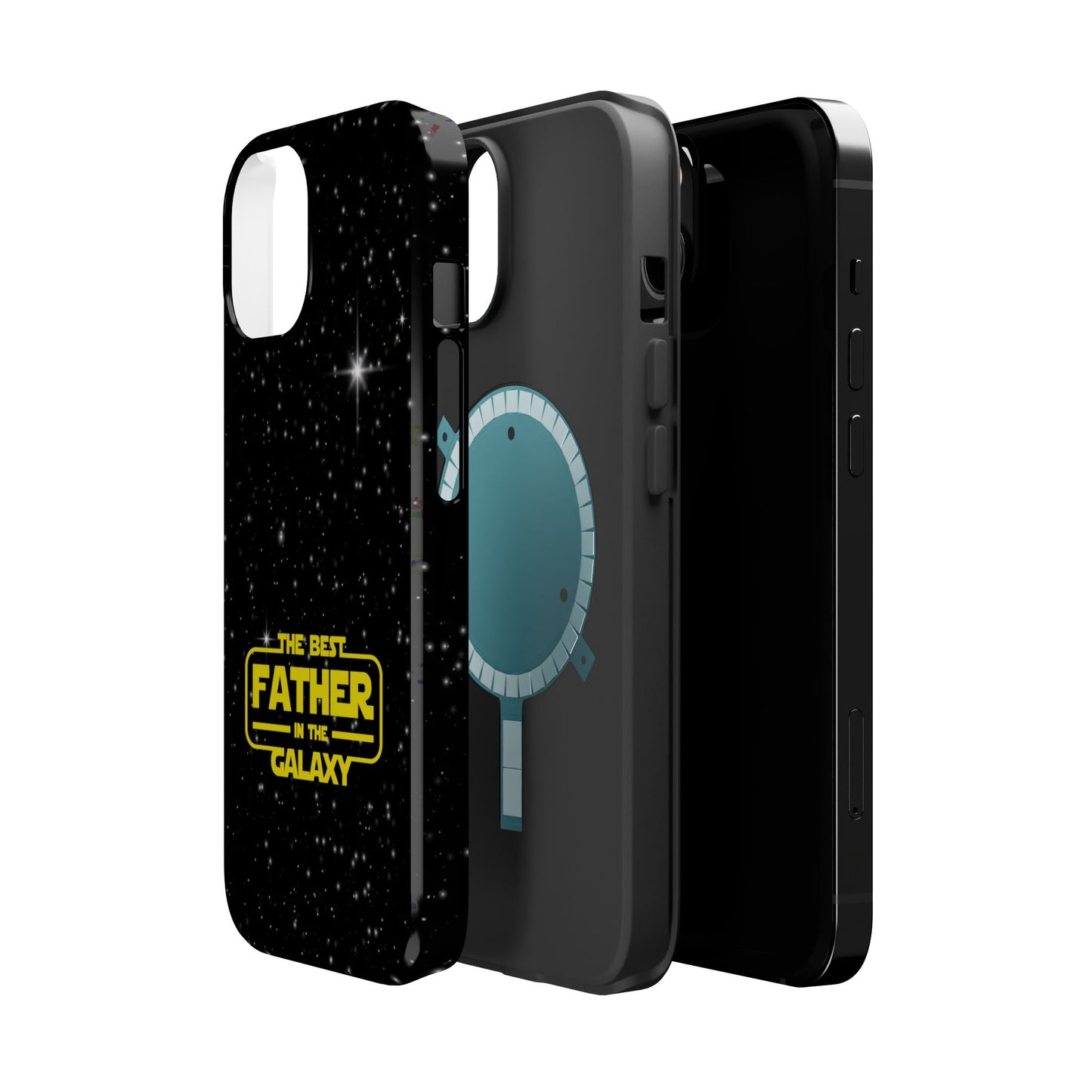 Galaxy-Themed iPhone Magnetic Case - Perfect Gift for the Best Father