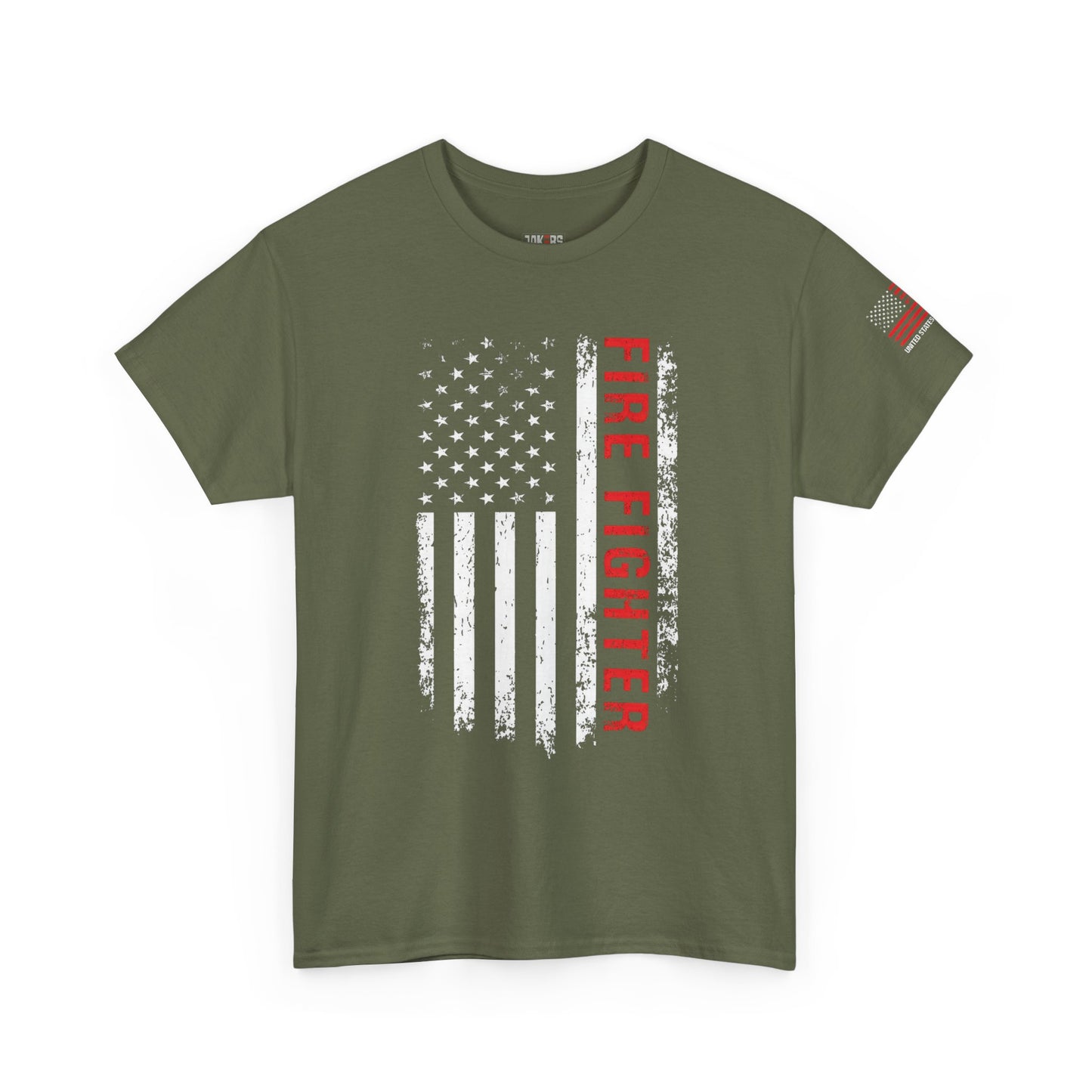 Firefighter Red Line T-shirt