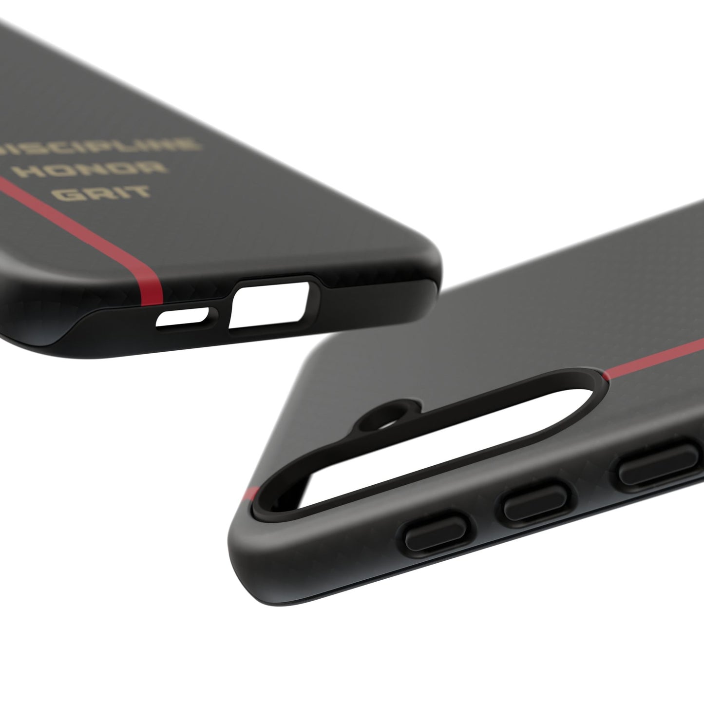 Discipline, Honor, Grit Impact-Resistant Phone Case
