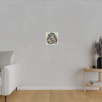 Motherhood in Shapes - Canvas Print