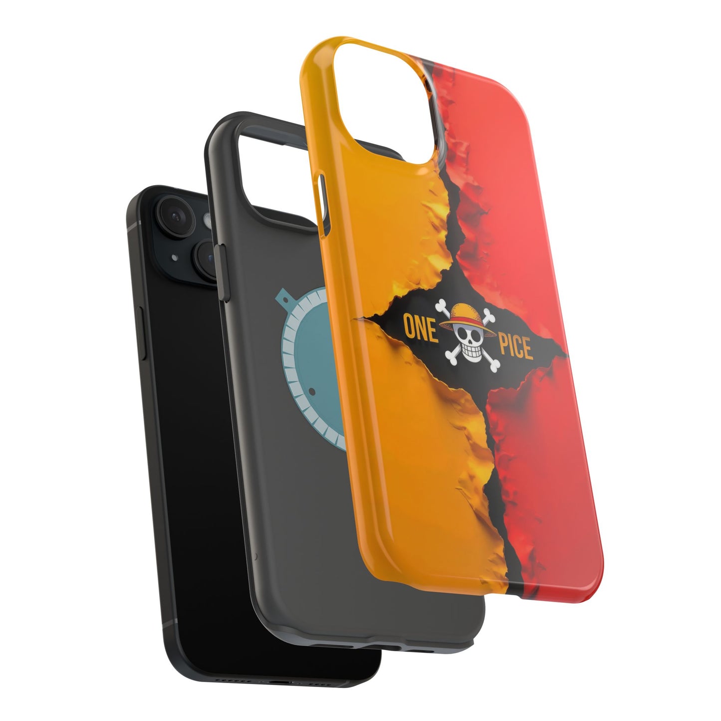 Bold One Piece Magnetic Tough Cases, Anime Phone Cover