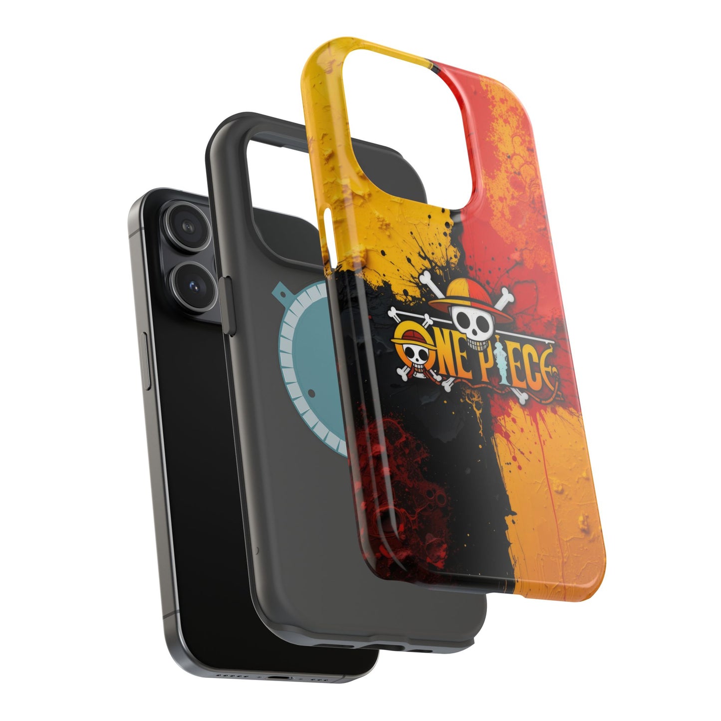 One Piece Vibrant Magnetic iPhone Cases, Anime Accessories