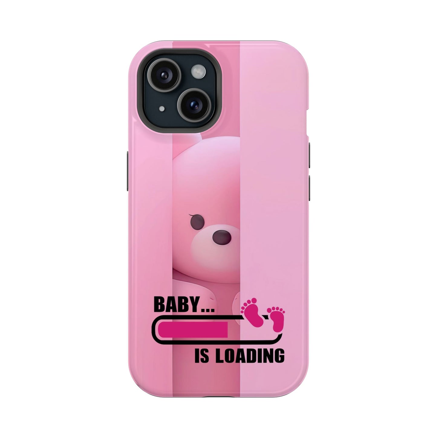 Cute Baby Loading Magnetic Phone Case, Expecting Parents Gift