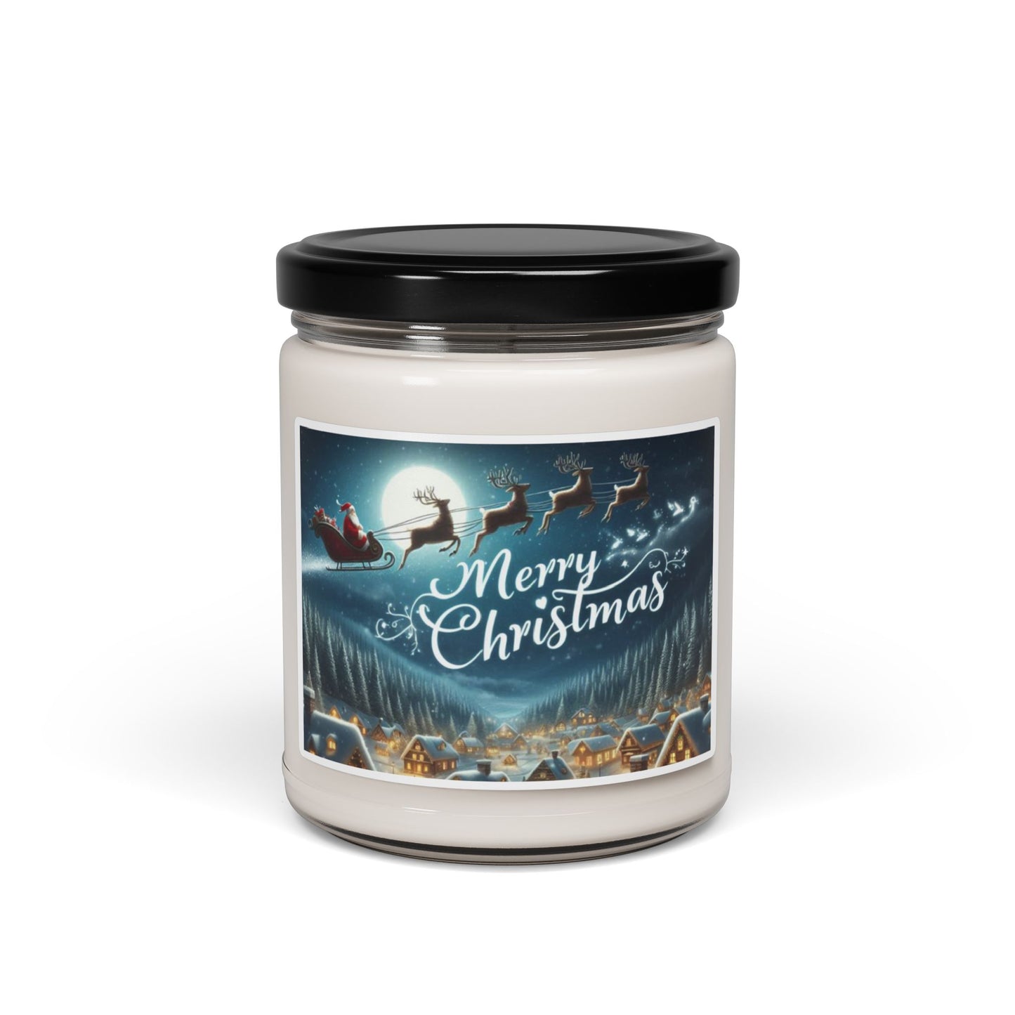 Christmas Scented Soy Candle, 9oz