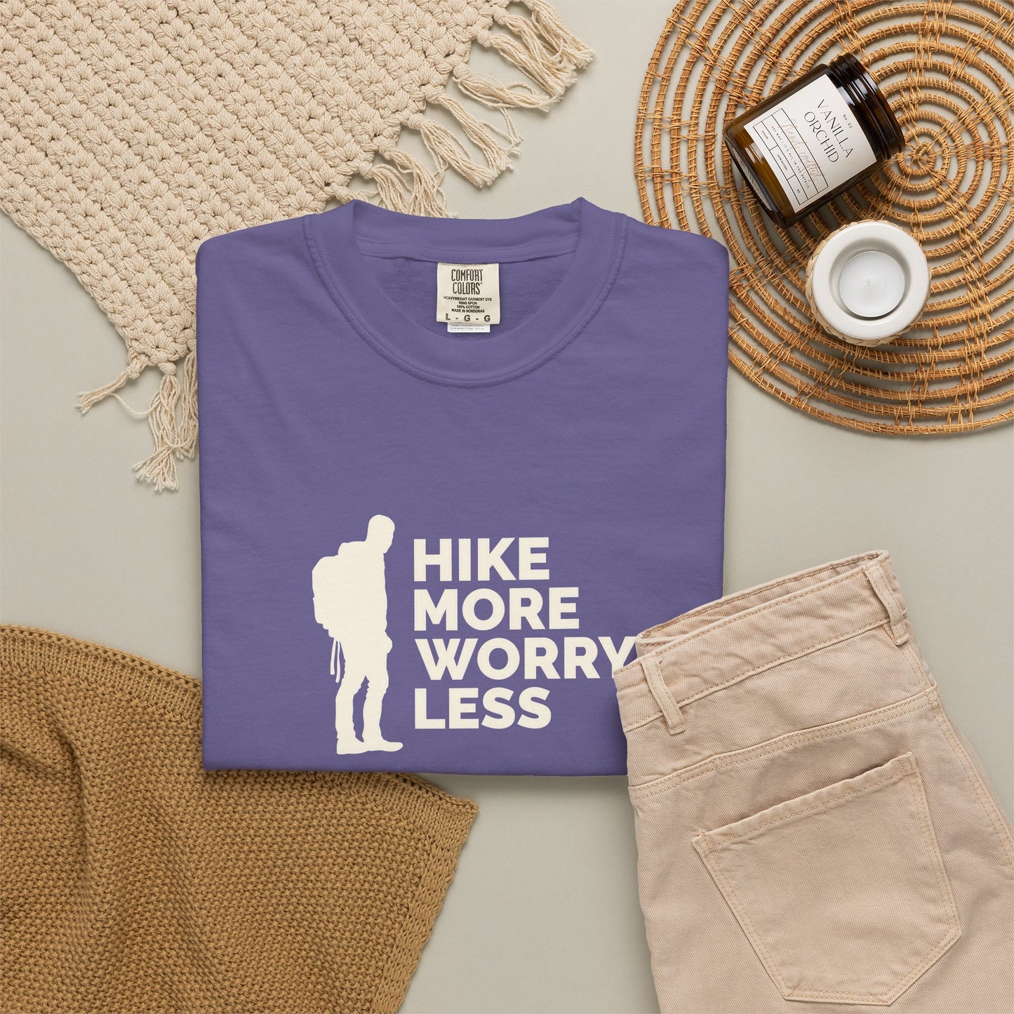 Hike More Worry Less Unisex T-shirt