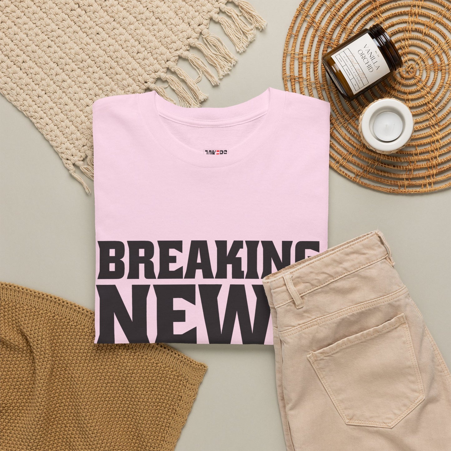 Breaking News Nobody Cares Unisex Cotton T-Shirt