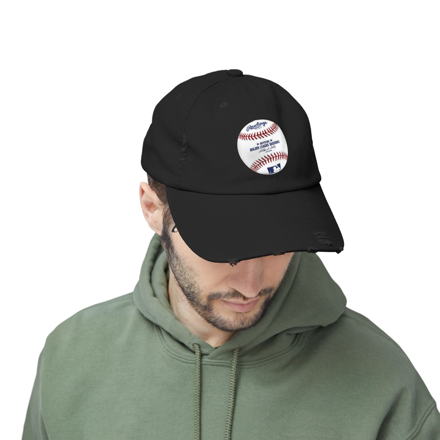 Baseball Unisex Distressed Cap