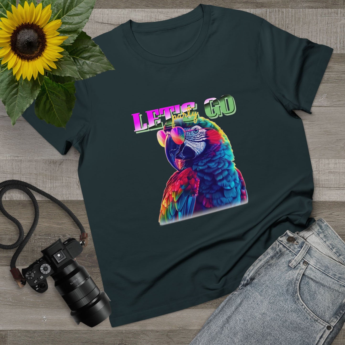 Let's Go Party Women’s Maple Tee