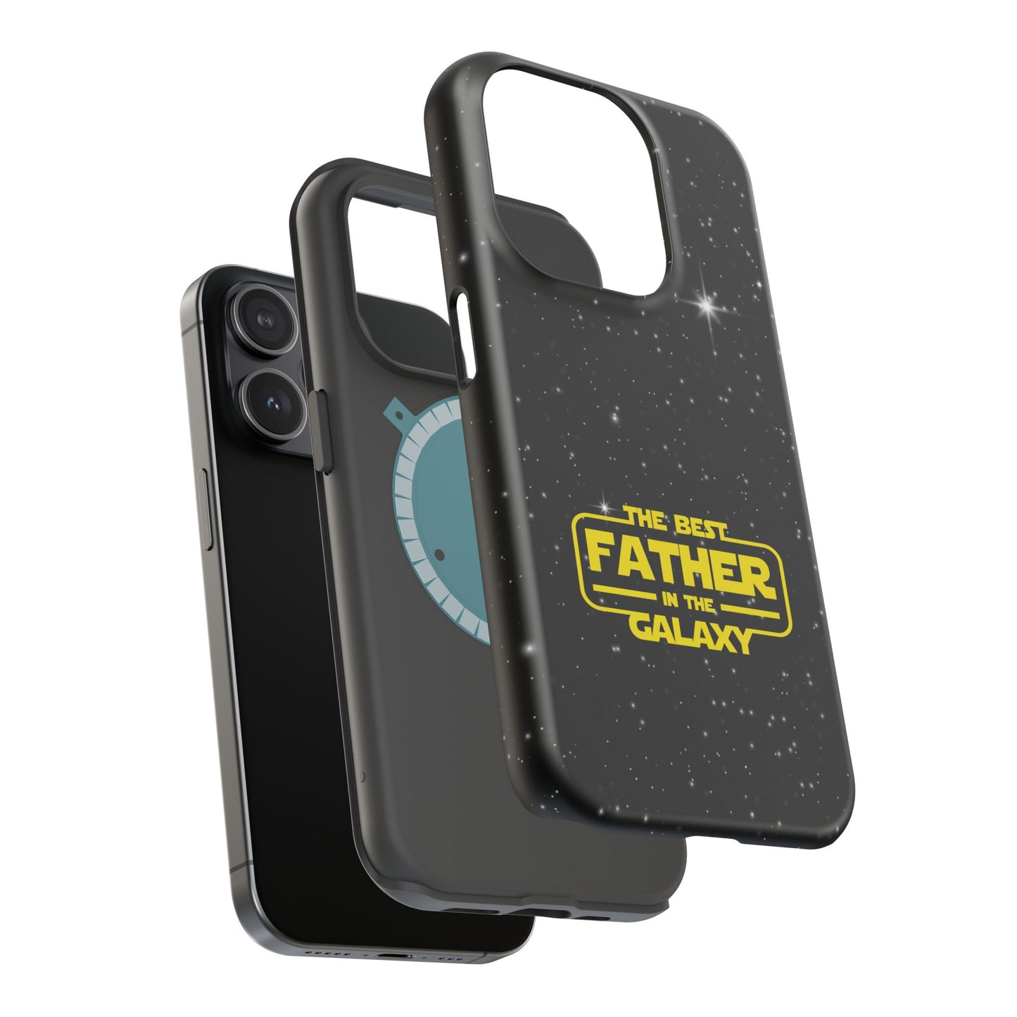 Galaxy-Themed iPhone Magnetic Case - Perfect Gift for the Best Father