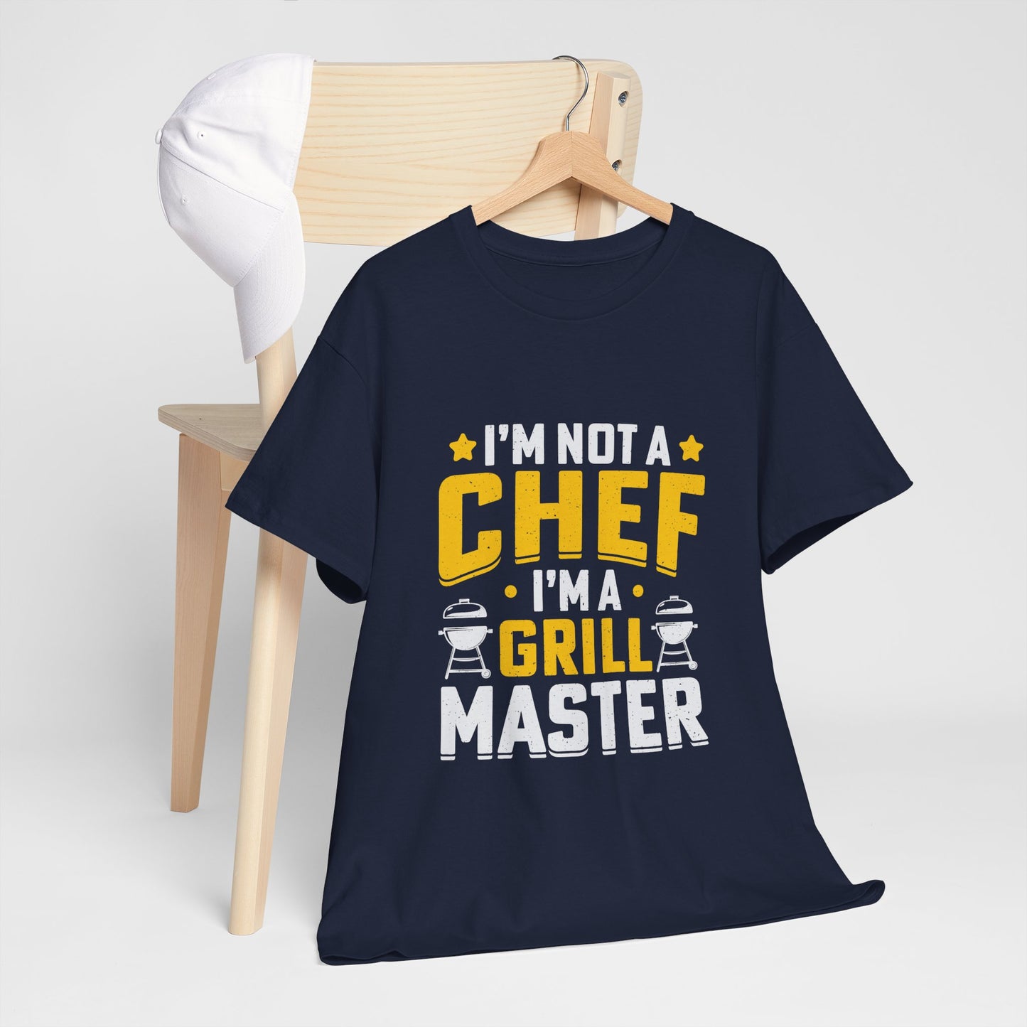 Grill Master Unisex Heavy Cotton Tee - Perfect Gift for BBQ Lovers
