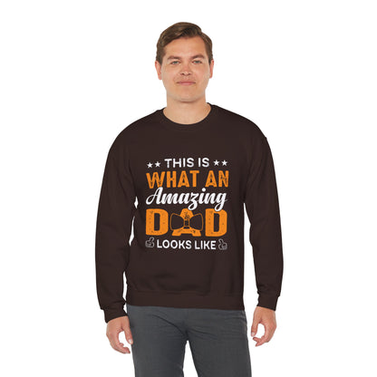 Amazing Dad Crewneck Sweatshirt - Perfect Gift for Father's Day