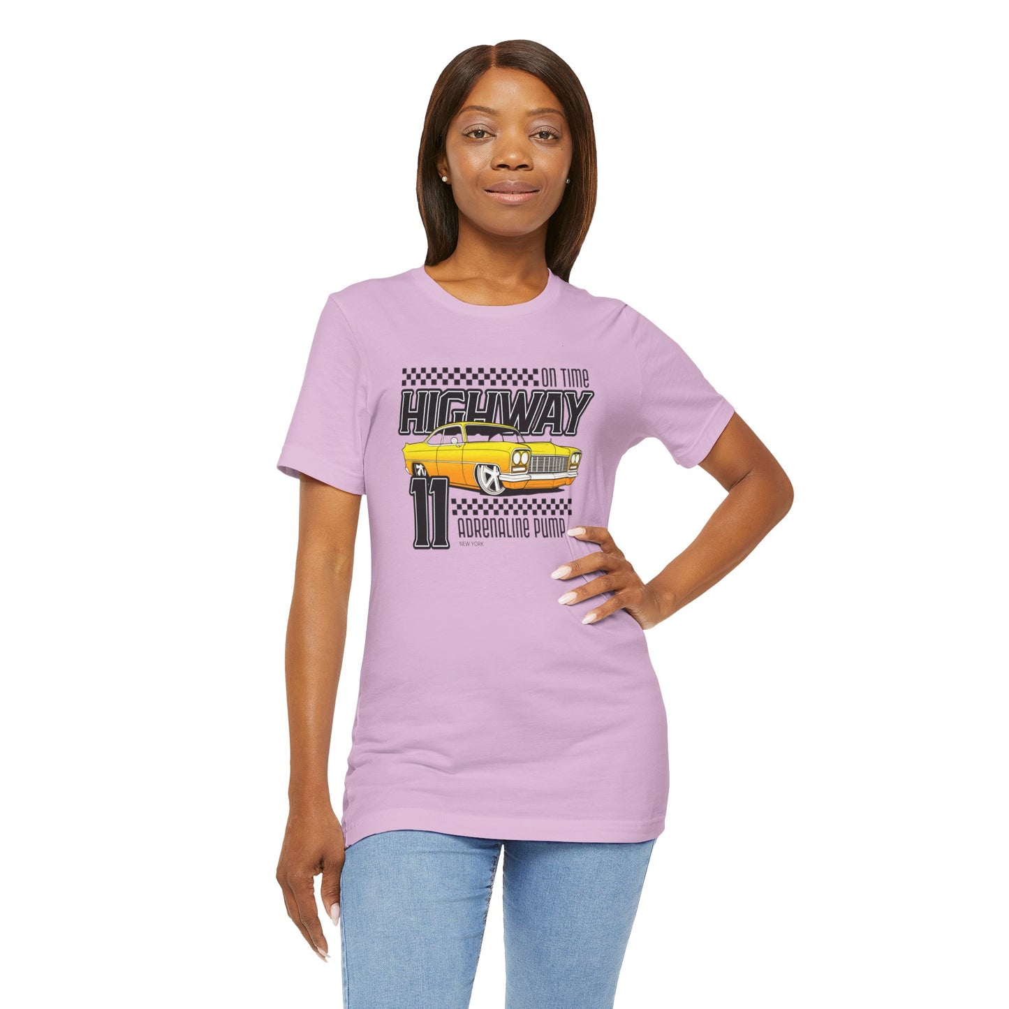 On Time Highway Adrenaline Pump Unisex Jersey Short Sleeve Tee