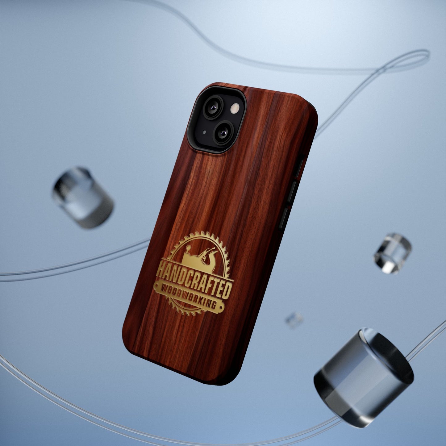 Woodworking Logo Magnetic iPhone Case