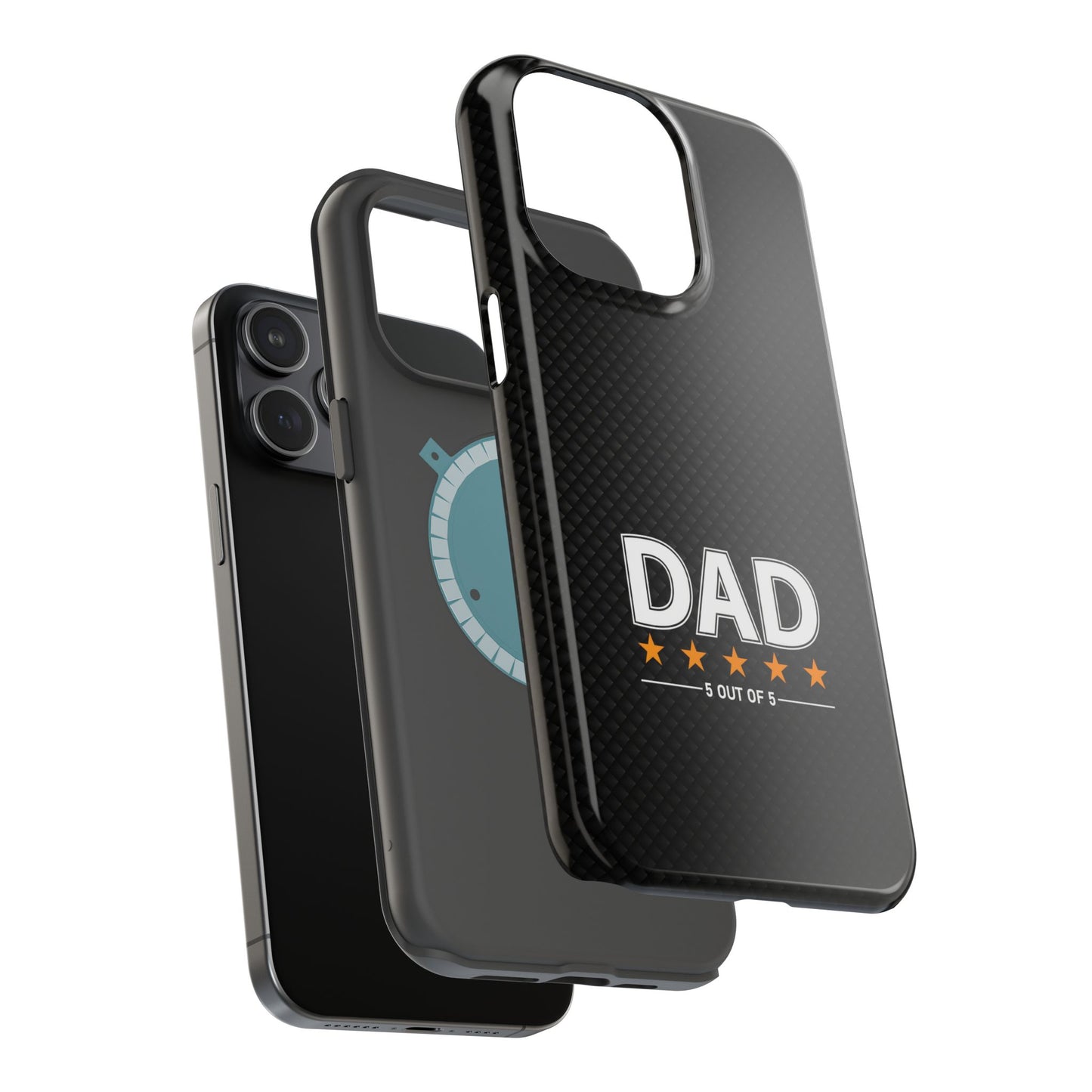 Dad 5 Out of 5 Stars Magnetic Phone Case