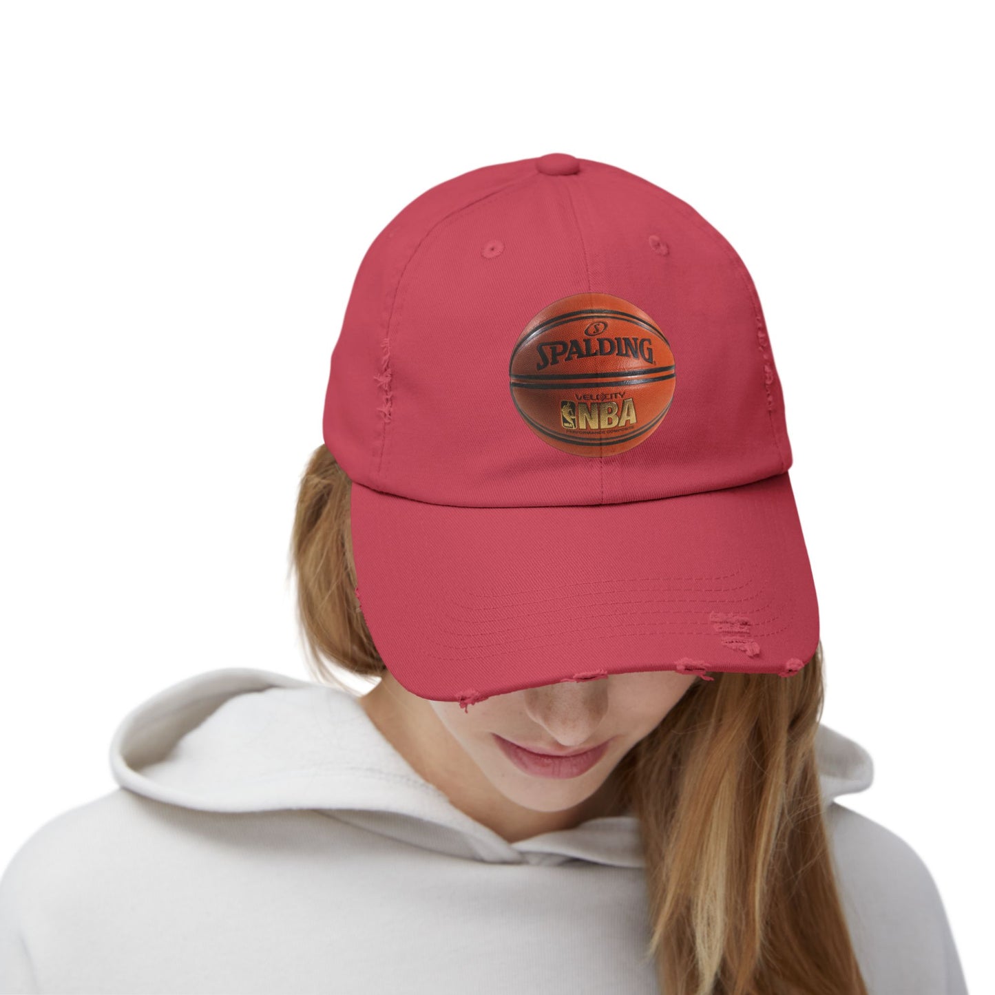 Basketball Unisex Distressed Cap