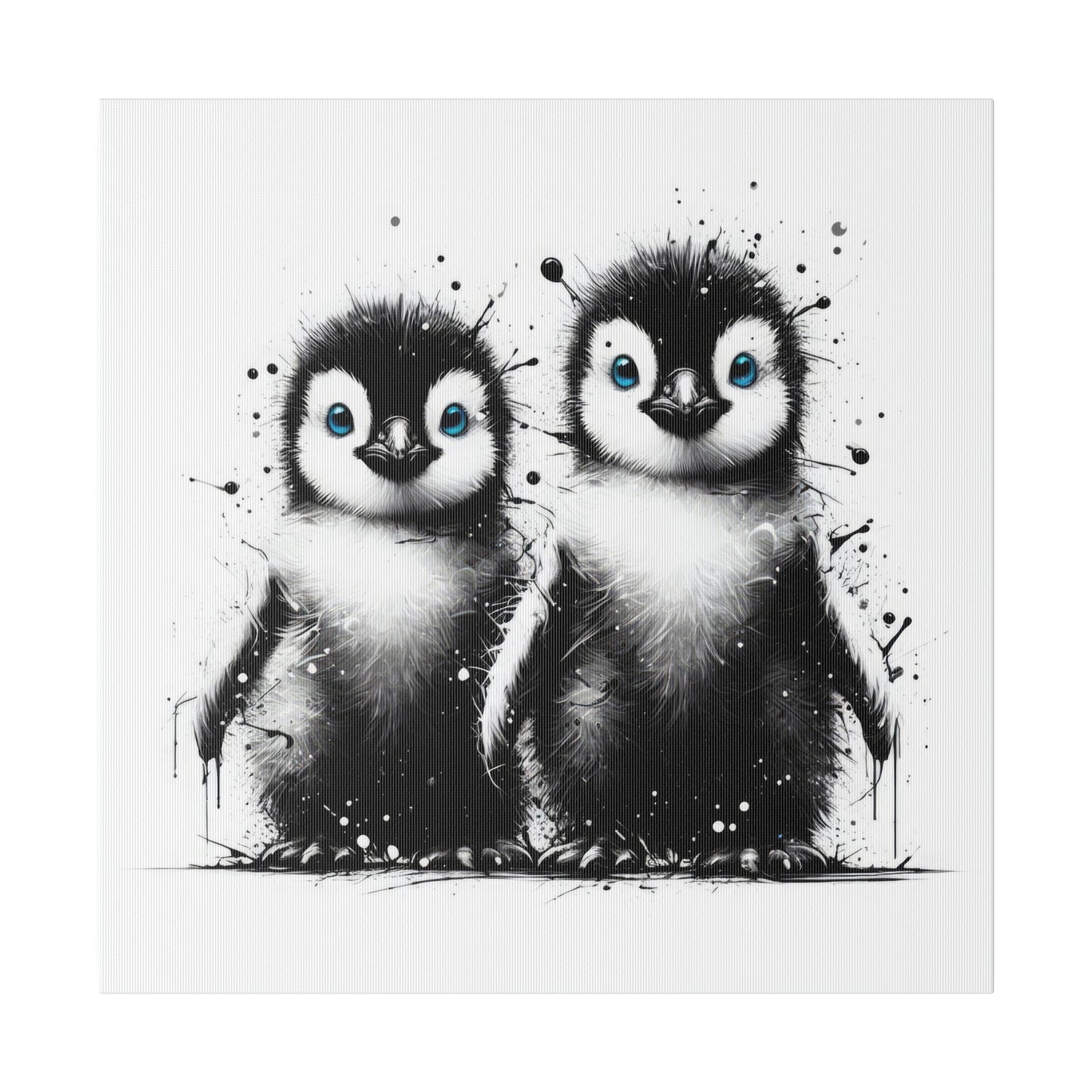 Arctic Chicks Matte Canvas, Stretched, 0.75"