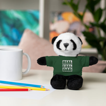 Stuffed Animal Toy with Tee - Real Cool Dad Cuddly Plush for Dads