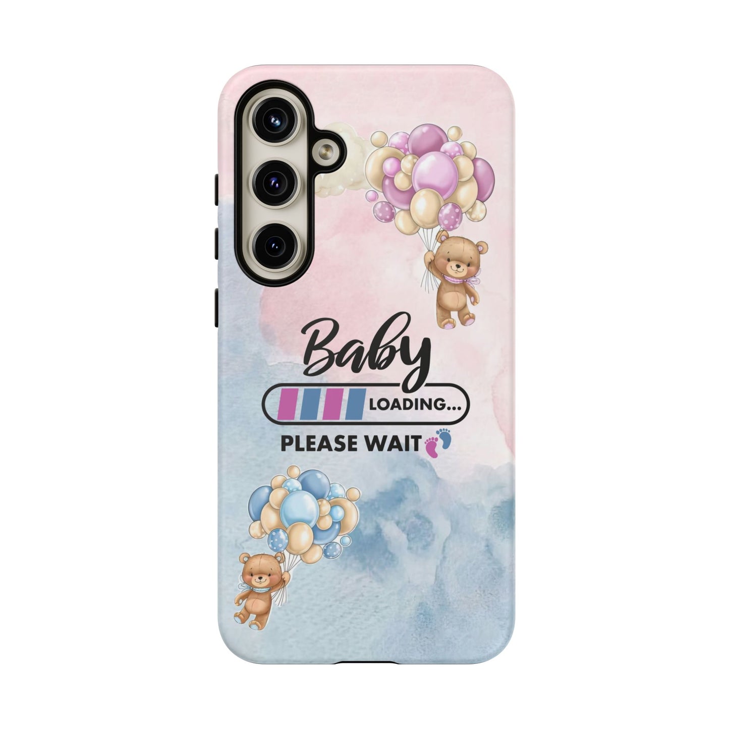 Cute Baby Loading Tough Case - Maternity Phone Cover