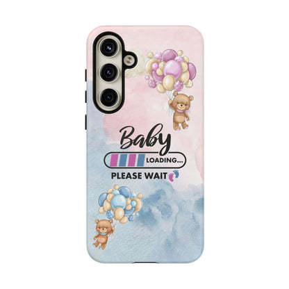 Cute Baby Loading Tough Case - Maternity Phone Cover