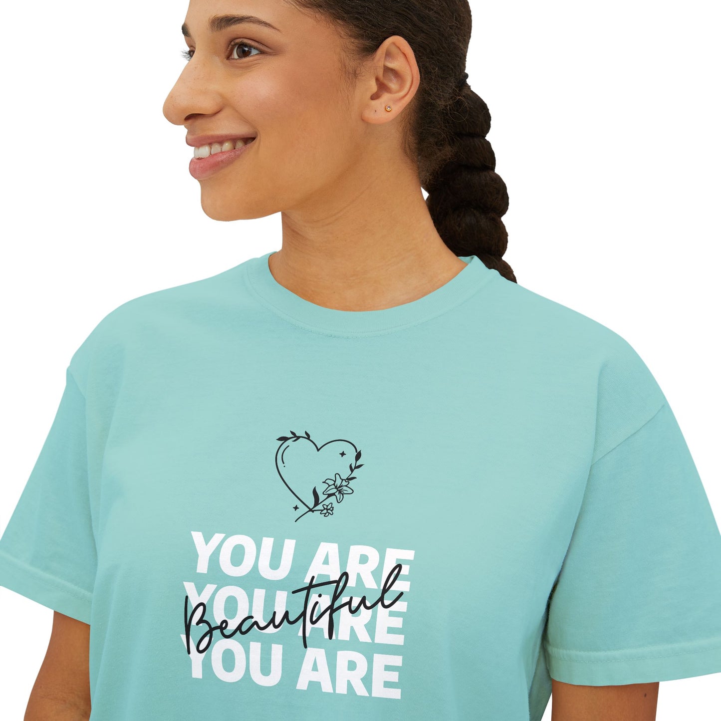 You Are Beautiful Women's Boxy Tee