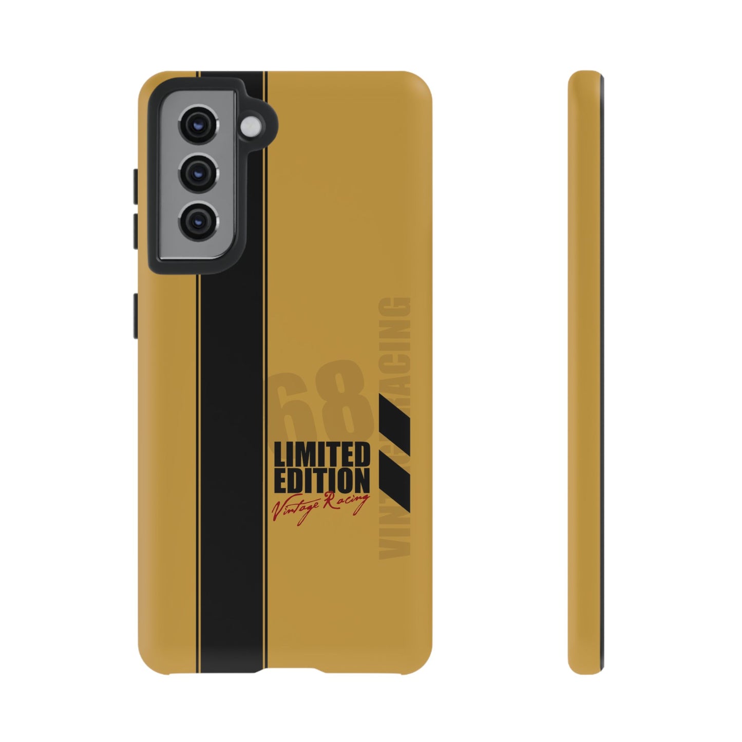 Vintage Racing 68 Tough Case, Retro Racecar Design