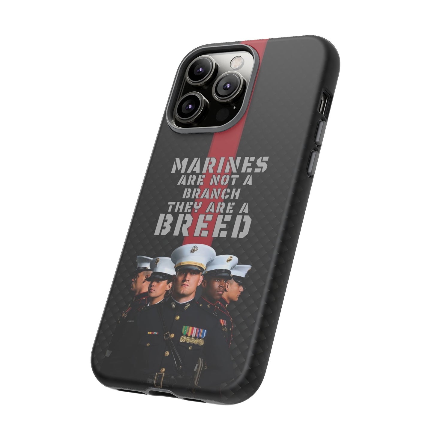 Marine Corps Tough iPhone Case - Proud Military Supporter
