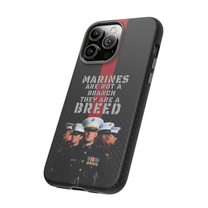 Marine Corps Tough iPhone Case - Proud Military Supporter