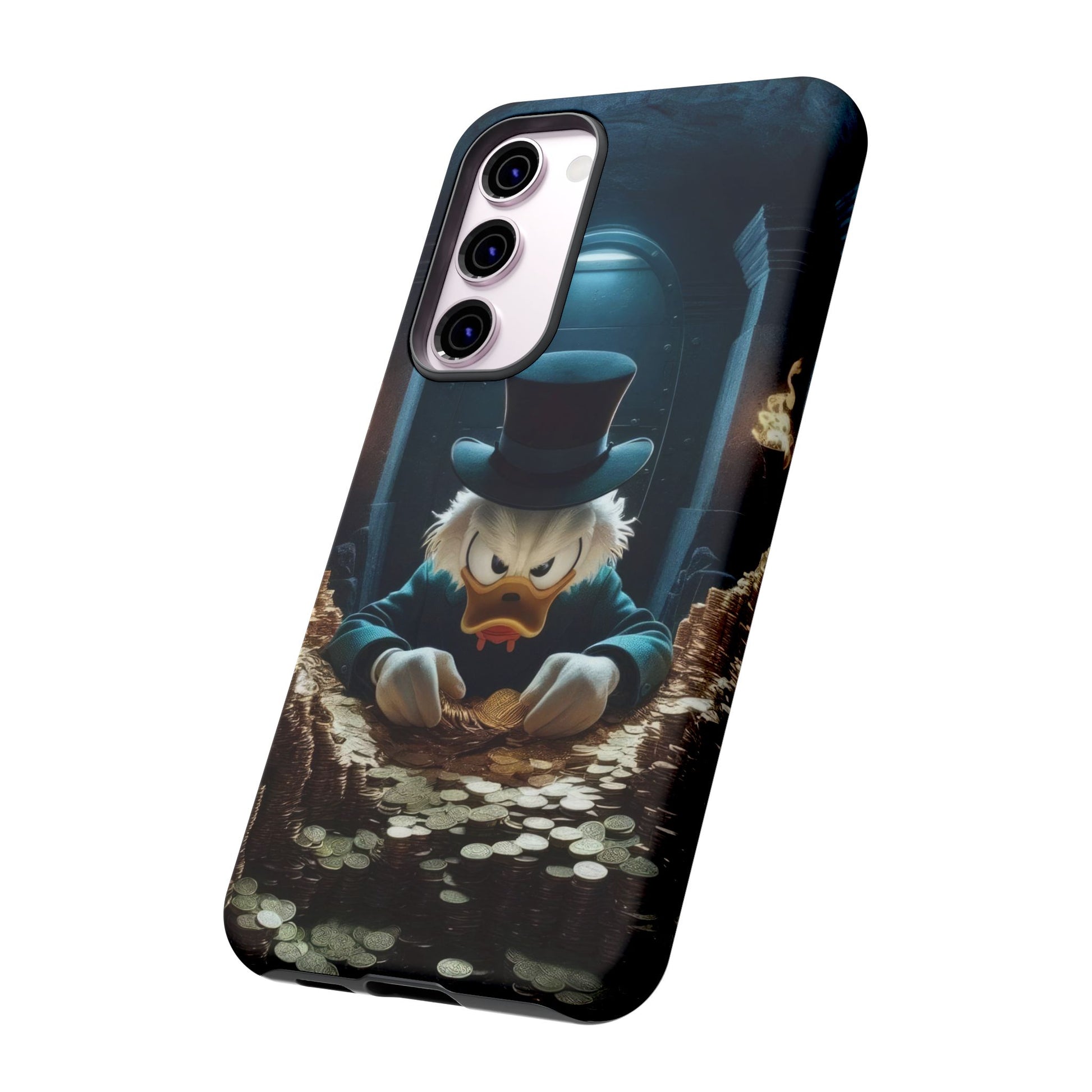 Scrooge McDuck Samsung Phone Case for Cartoon Lovers