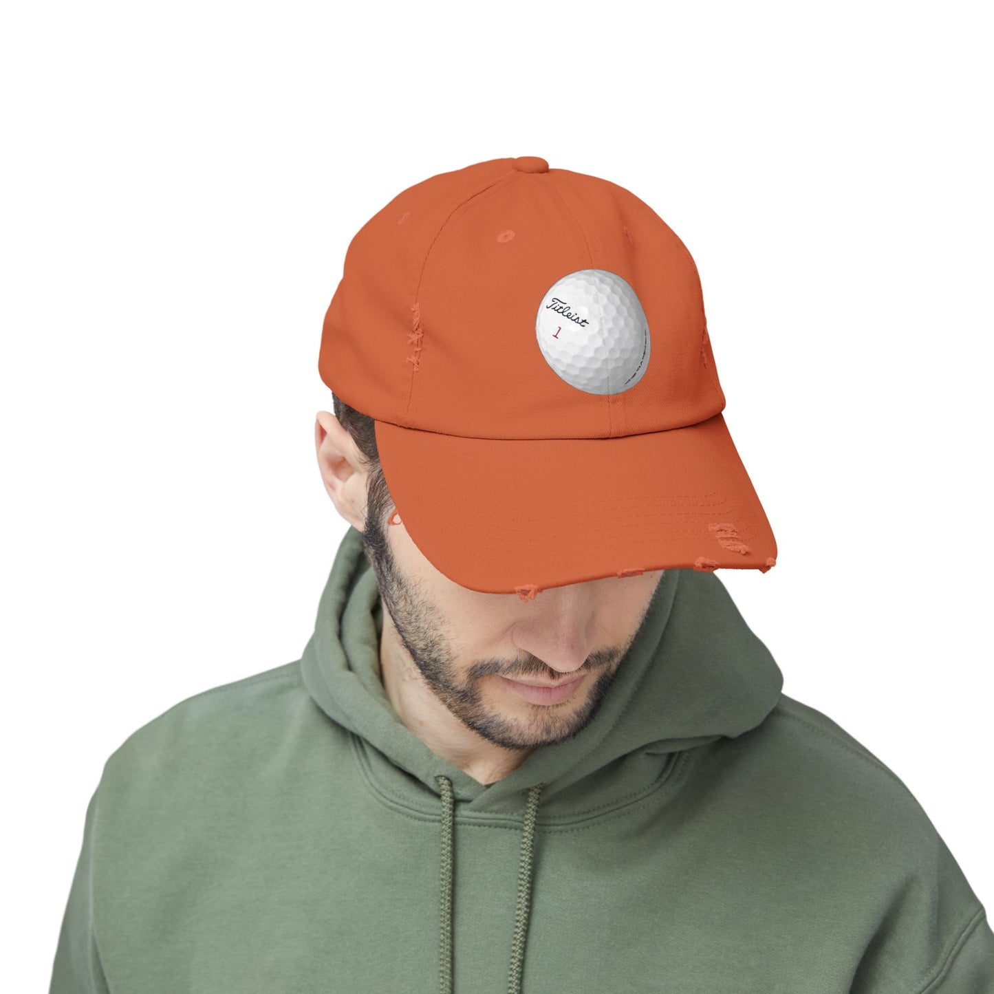 Golf Unisex Distressed Cap