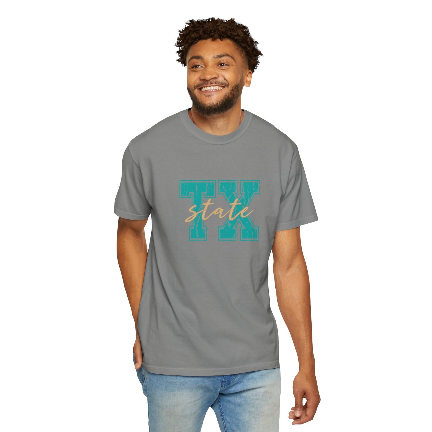 TX State Unisex Garment-Dyed T-shirt