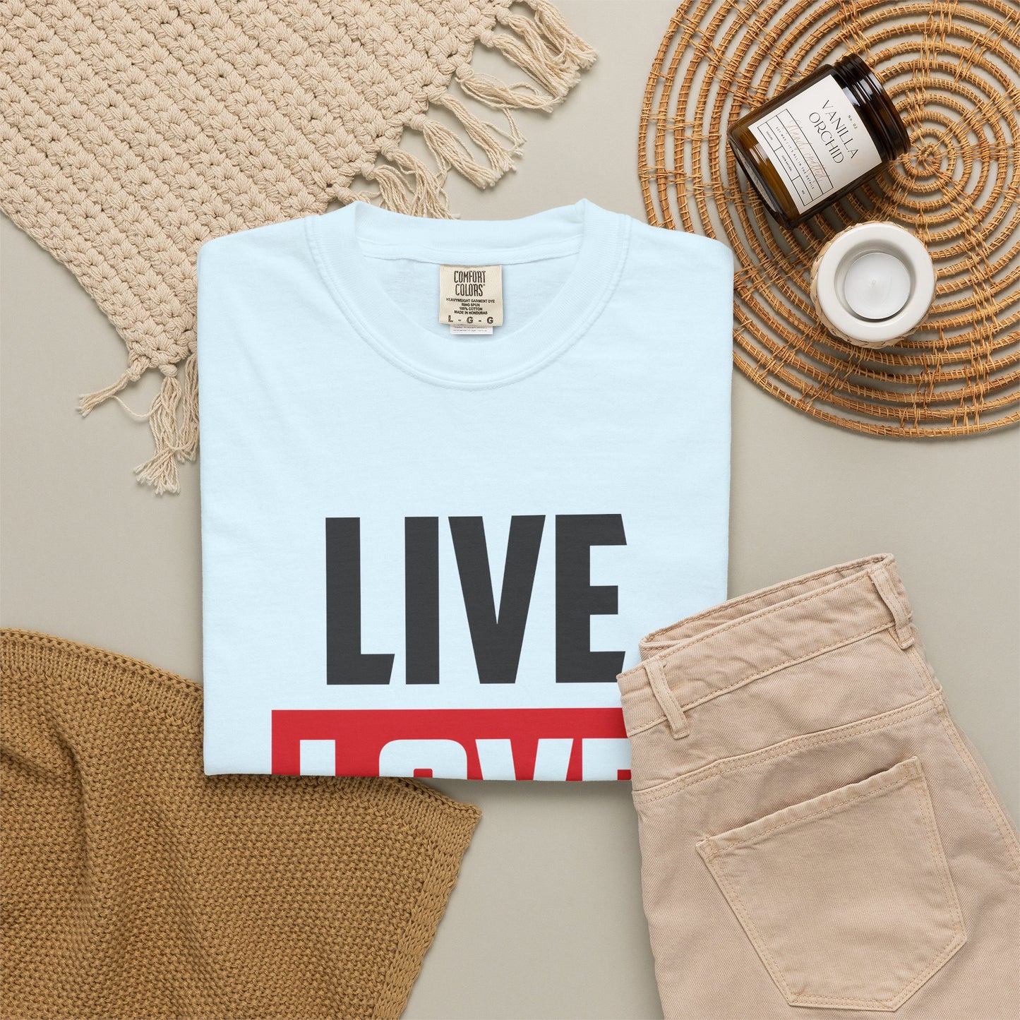 Live Love Texas Unisex T-Shirt - Casual Texas Pride Tee