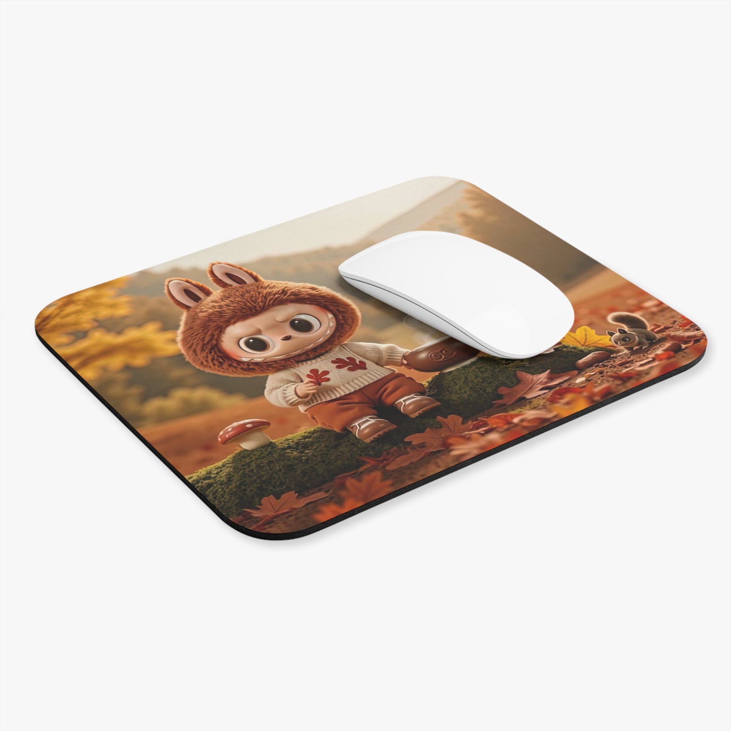 Toffee Mouse Pad, Cute Monster Design