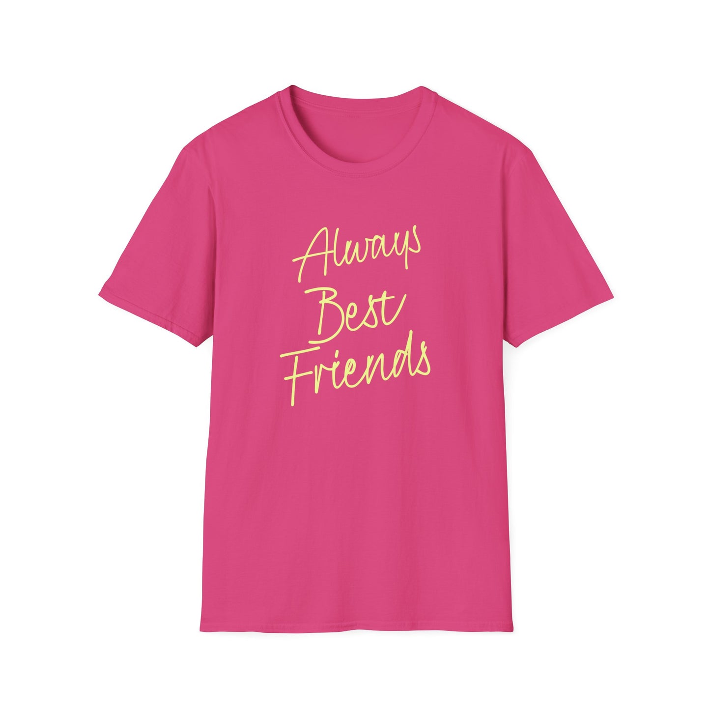 Always Best Friends Unisex Softstyle T-Shirt