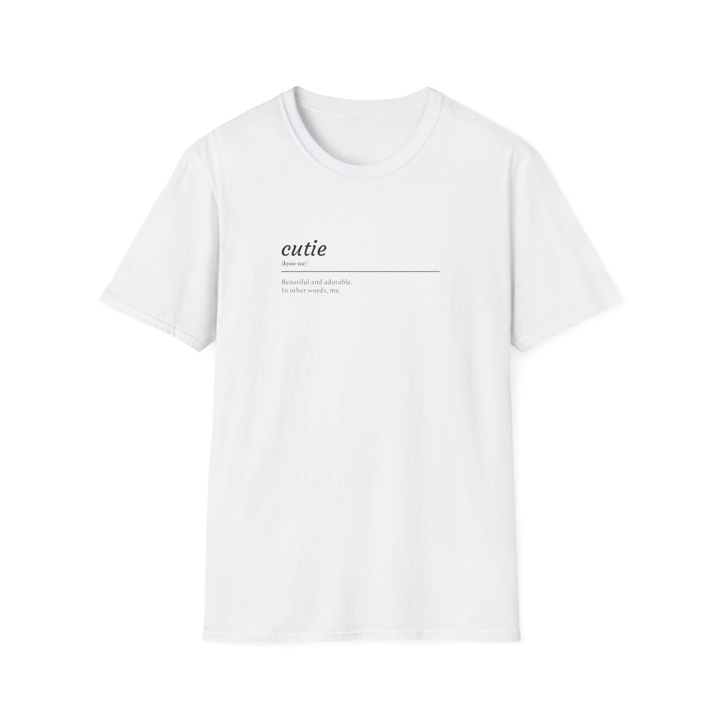 Cutie Unisex Softstyle T-Shirt