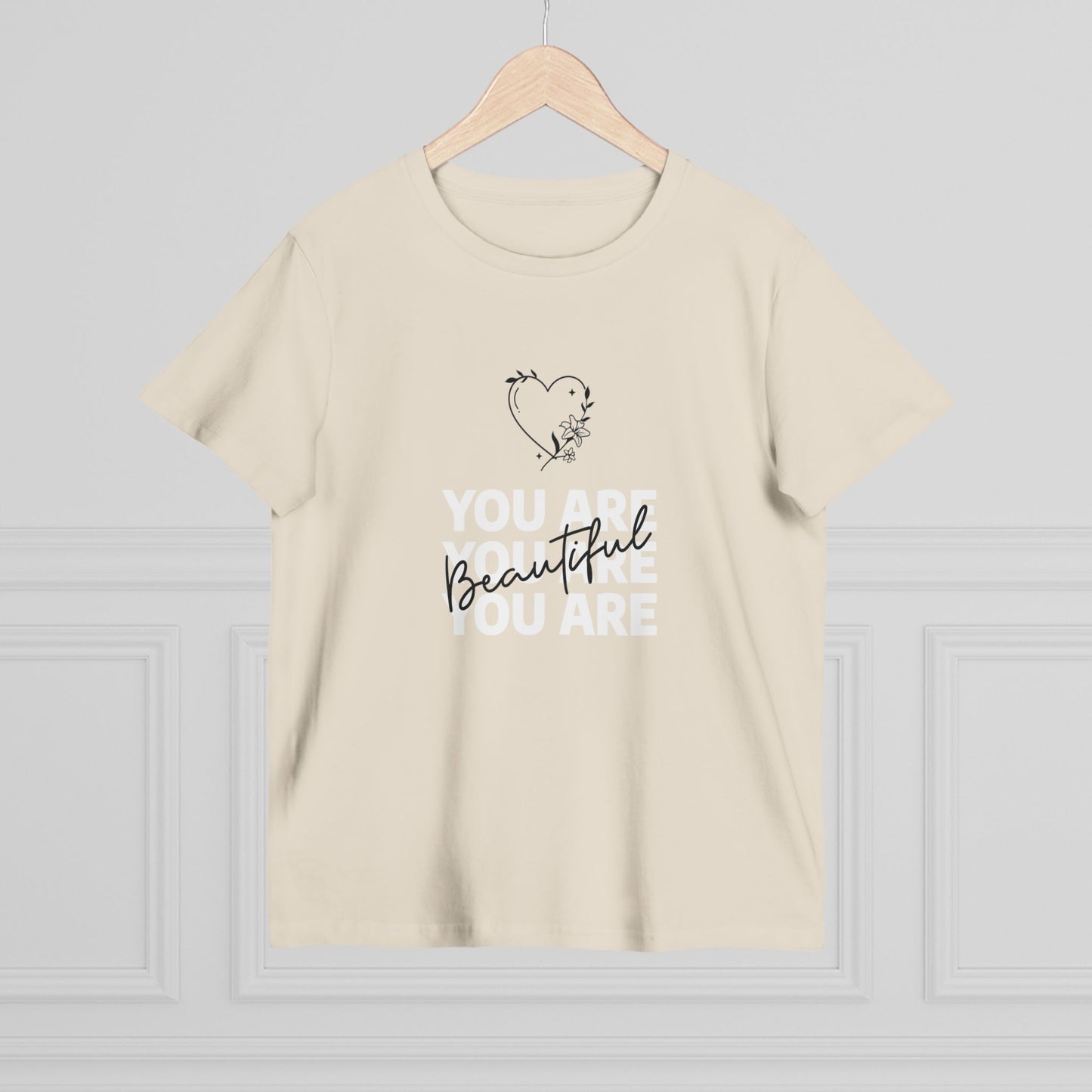 You Are Beautiful Women’s Maple Tee