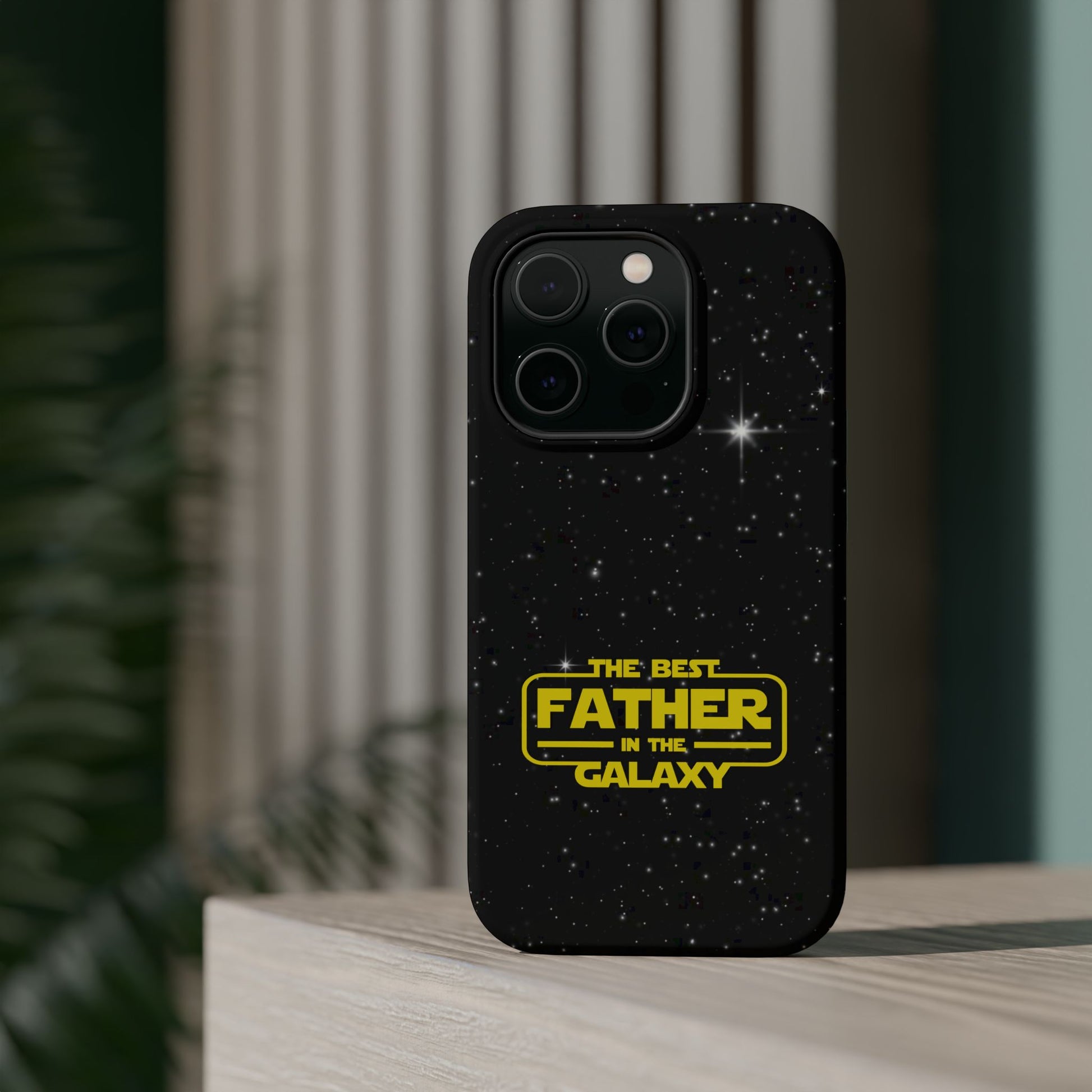 Galaxy-Themed iPhone Magnetic Case - Perfect Gift for the Best Father