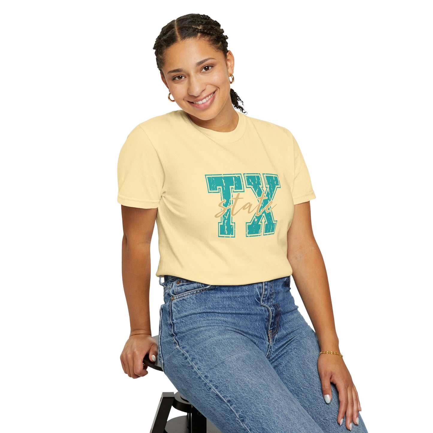 TX State Unisex Garment-Dyed T-shirt